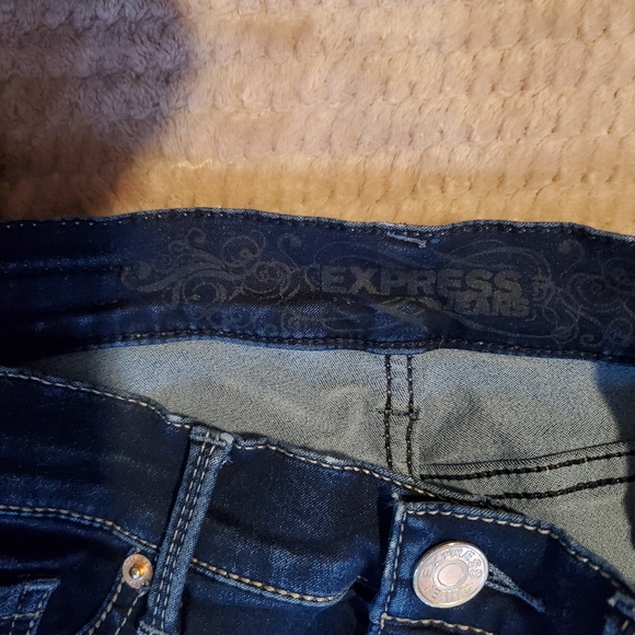 Size 0 express low rise jean legging - Picture 4 of 4